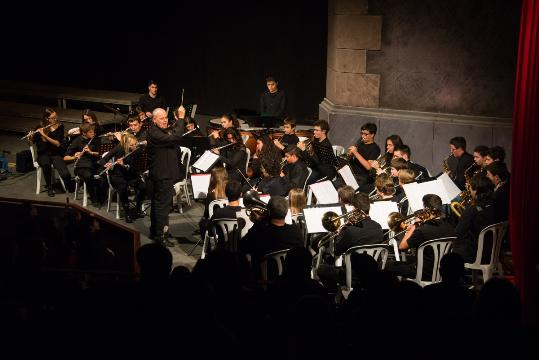 Els alumnes del Conservatori de Cervera, a l’Auditori Pau Casals