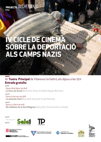 IV Cicle de Cinema sobre la Deportació als camps nazis