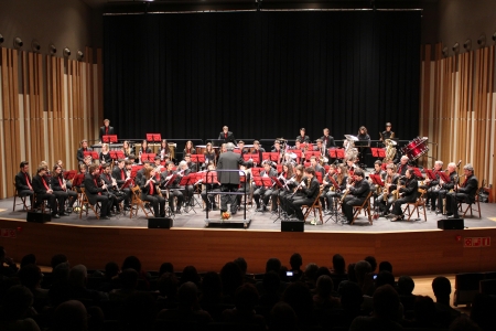 Banda de Música Mestre Montserrat, a l'Auditori Eduard Toldrà