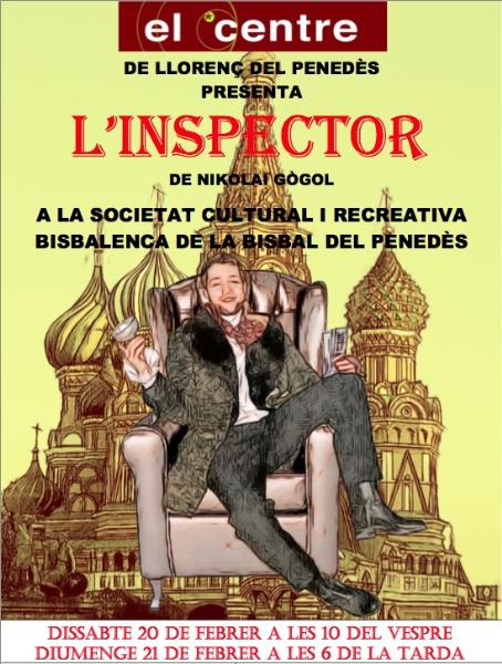 L'Inspector, del Grup de Teatre del Centre de Llorenç del Penedès