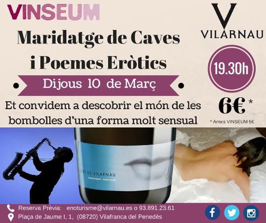 Maridatge de música, caves i poemes eròtics