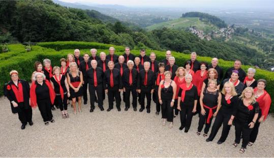 Concert del cor Liederkranz-Cantiamo de Bühl i la Coral Laroc a Vilafranca