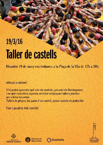 Taller de castells dels Bordegassos