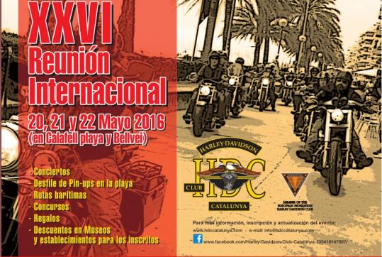 XXVI Reunió Internacional Harley Davidson Club Catalunya