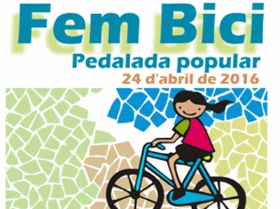 1a edició de la Pedalada Popular 'Fem Bici'