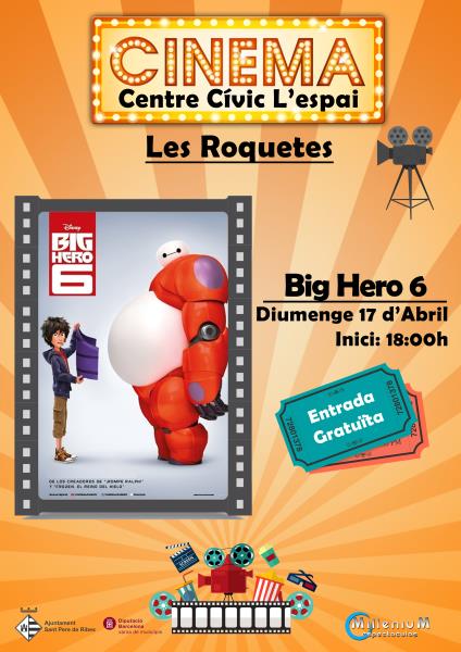 Big Hero 6, al Centre Cívic l’Espai de les Roquetes 