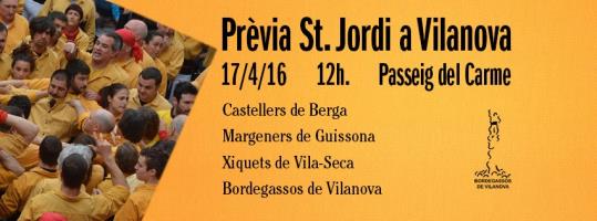 Prèvia de Sant Jordi dels Bordegassos de Vilanova