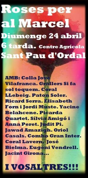 Concert solidari per l'exalcalde de Santa Fe, Marcel Surià