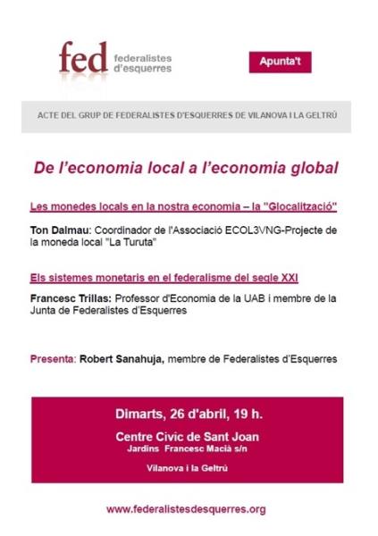 De l'economia local a l'economia global