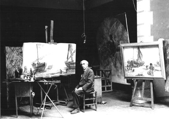Fotografies d’Alexandre de Cabanyes. Moments capturats de l’artista i el seu entorn