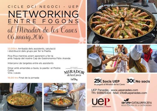 Taller de cuina per a empresaris al Mirador de les Caves