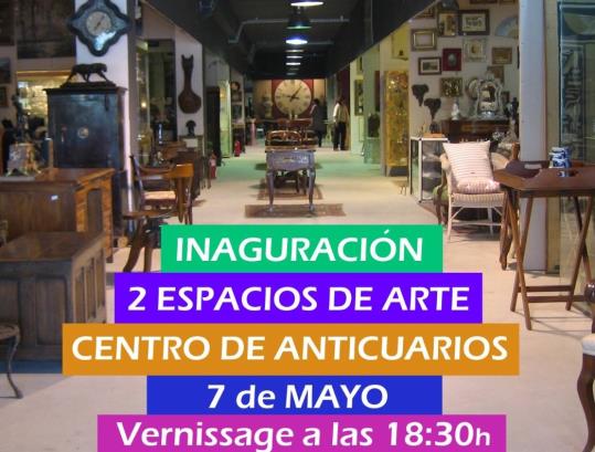 Inauguració de dos nous espais d'art al Centre d'Antiquaris Sisitges