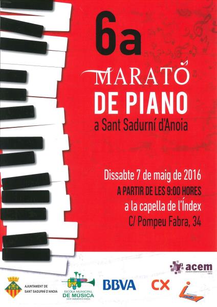 6a Marató de piano