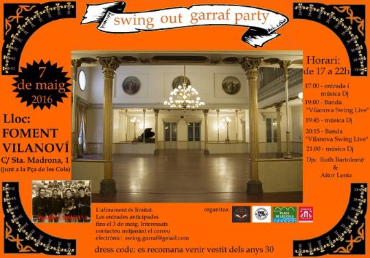 Swing Out Garraf Party