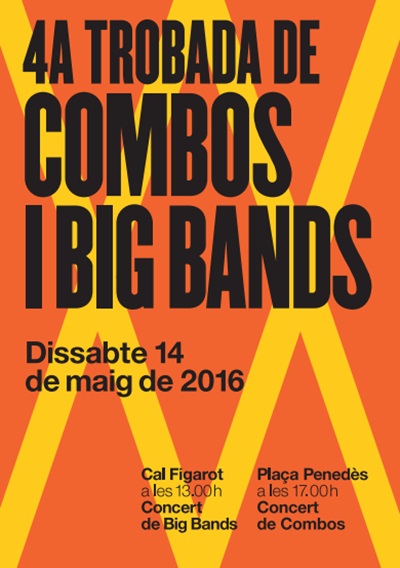 Trobada de Combos i Big Bands organitzada per l’EMM M. Dolors Calvet