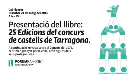 Presentació del llibre '25 edicions del Concurs de Castells de Tarragona' 