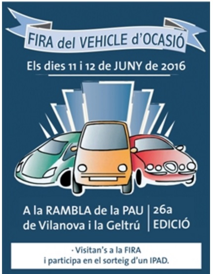 Fira del Vehicle d'Ocasió a Vilanova i la Geltrú