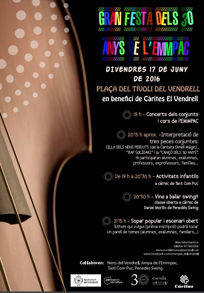 Festa per celebrar els 30 anys de l’EMMPAC