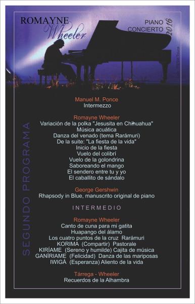 Concert-Master Class de Piano amb Romayne Wheeler