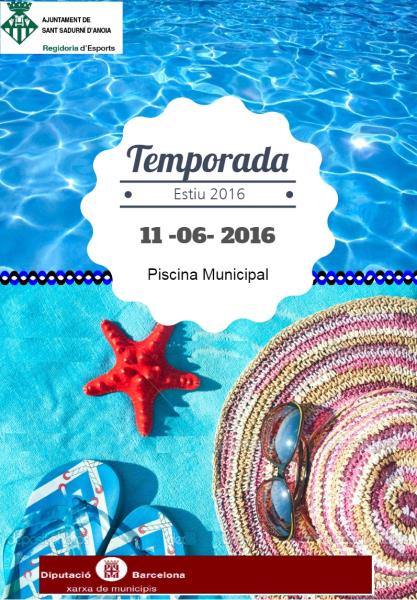 Inauguració de la Piscina d'Estiu de Sant Sadurní