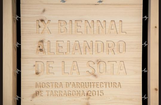 Exposició de la IX Biennal Alejandro  de la Sota d’arquitectura