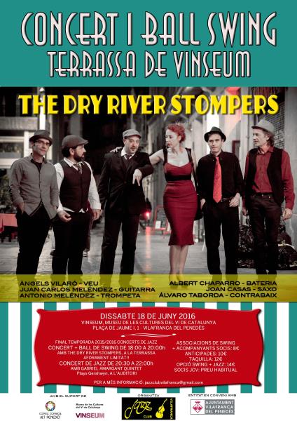 Concert i ball de swing amb The Dry River Stompers 