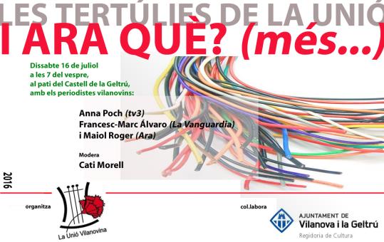Tertúlia: I ara què? (més...)