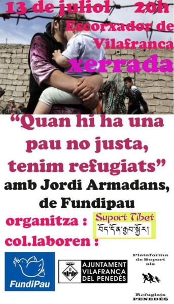 “Quan hi ha una pau no justa, tenim refugiats”