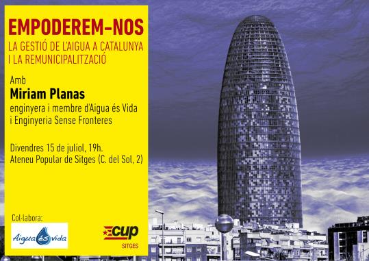 Empoderem-nos. La gestió de l'Aigua a Catalunya i la remunicipalització