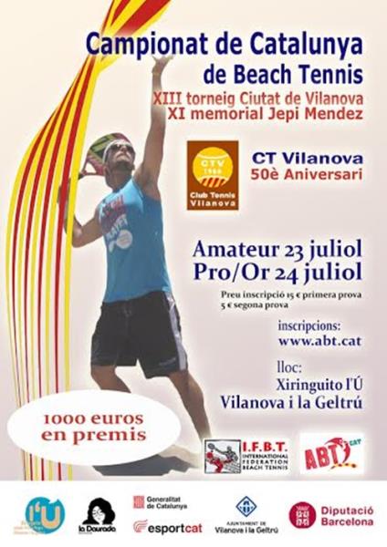 Campionat de Catalunya de Beach tennis 