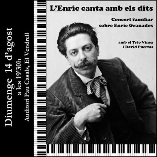 Concert participatiu i familiar per descobrir la figura d’Enric Granados