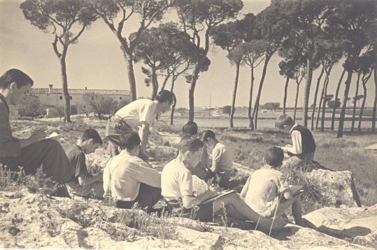 Exposició col·lectiva: Alumnes i mestres