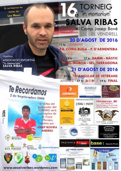 16è TORNEIG “in memoriam” Salva Ribas