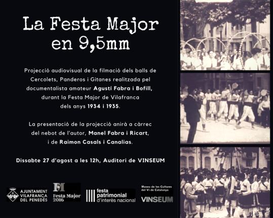 La Festa Major en 9,5 mm