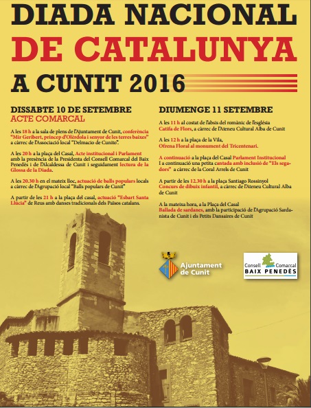 Diada de Catalunya a Cunit