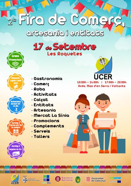 2ª Fira de Comerç, Artesania i Entitats de Les Roquetes
