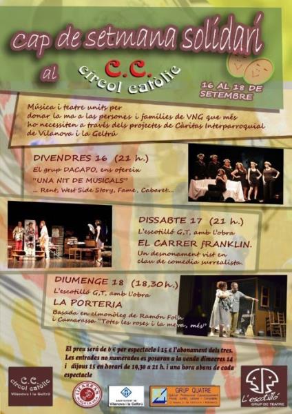 Teatre Solidari al Círcol Catòlic