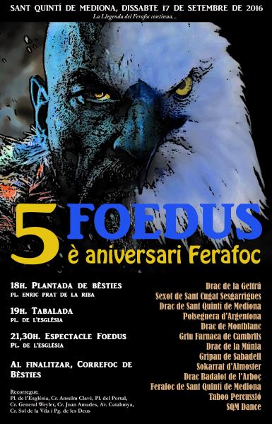 5è aniversari del Ferafoc de Sant Quintí de Mediona