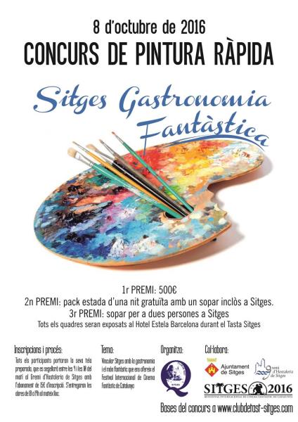 Concurs de pintura ràpida a Sitges