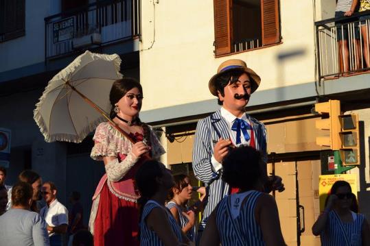 Les noces d'or dels Gegants Americanos de Sitges