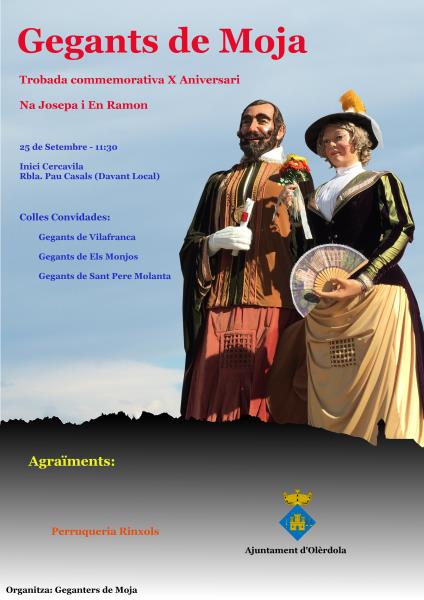 Trobada de Gegants a Moja