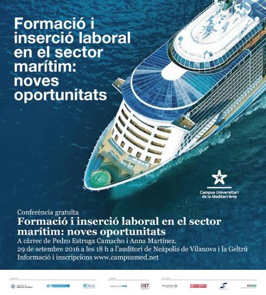 Formació i inserció laboral en el sector marítim: noves oportunitats