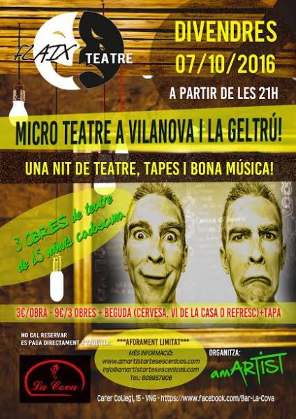 Micro teatre a Vilanova i la Geltrú