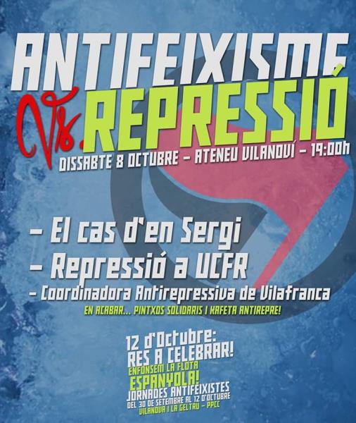 Jornades Antifeixistes a Vilanova i la Geltrú