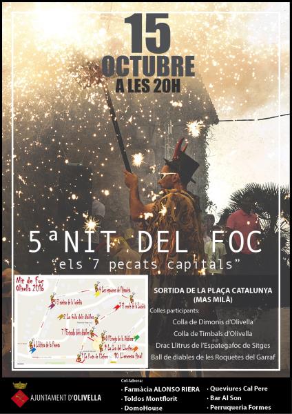 Nit del foc d’Olivella