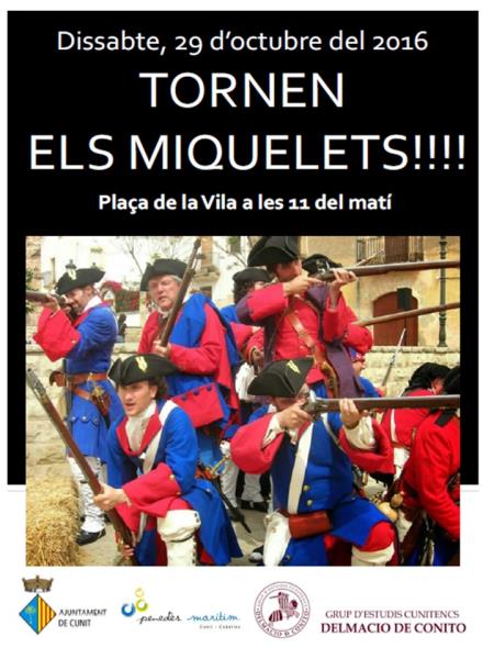 Tornen els Miquelets a Cunit