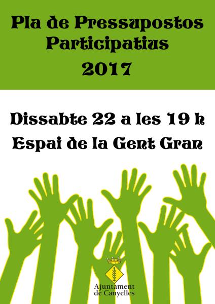 Jornada per als Pressupostos Participatius de Canyelles