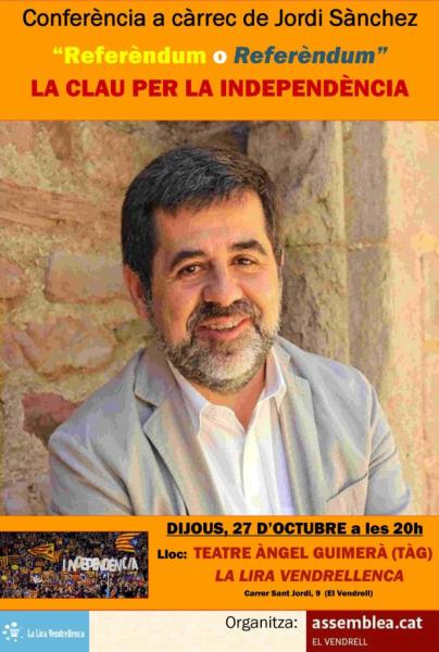 Conferència amb el títol 