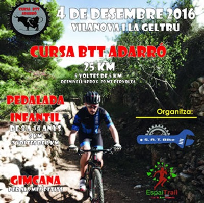Cursa amb BTT per Adarró