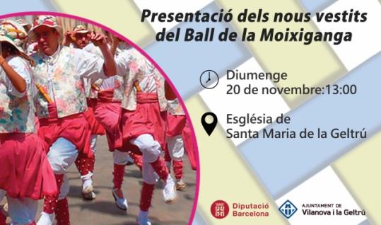 Presentació dels nous vestits del Ball de la Moixiganga